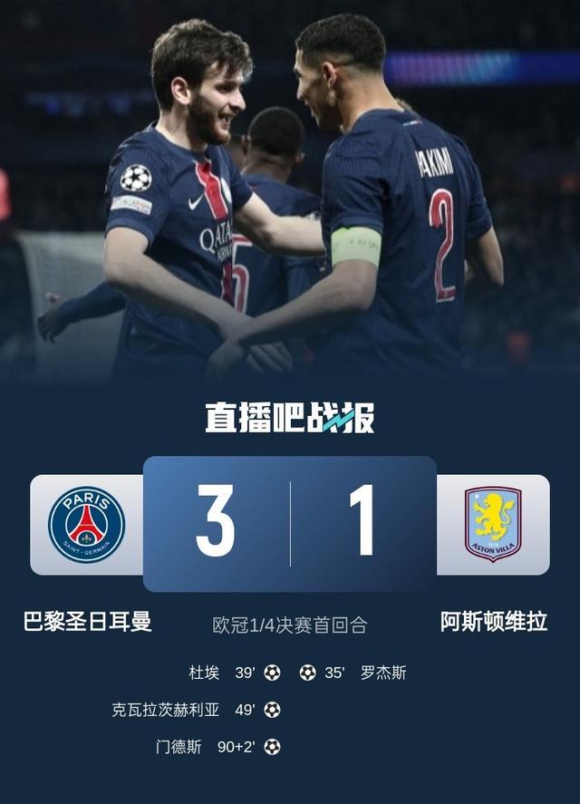 包含姆巴佩致胜，巴黎圣日耳曼豪取三分的词条